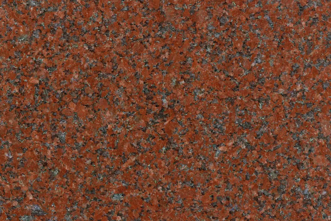 Imperial Red – Naturstein in Nahaufnahme, Grama Natursteine